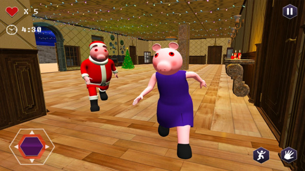 恐怖圣诞老人小猪 1