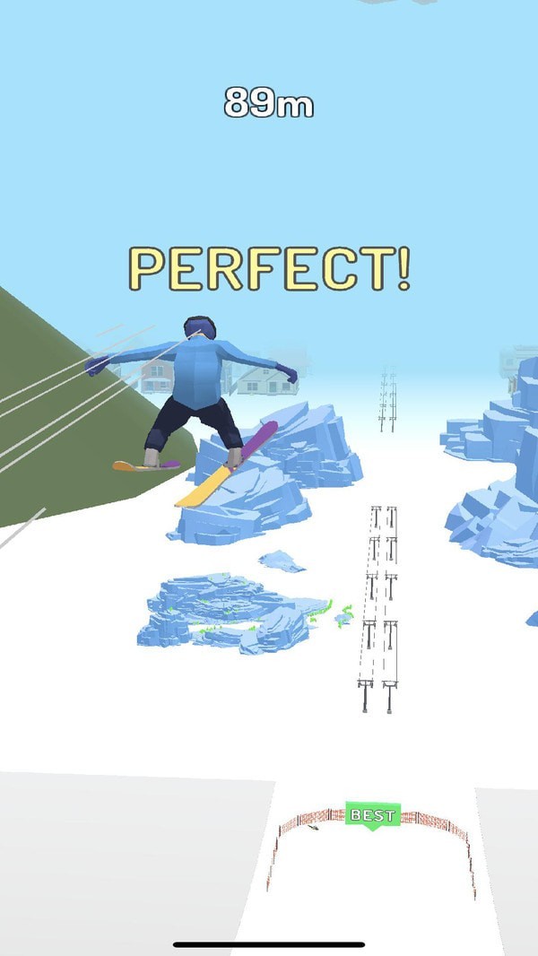 跳台滑雪3D 截图1