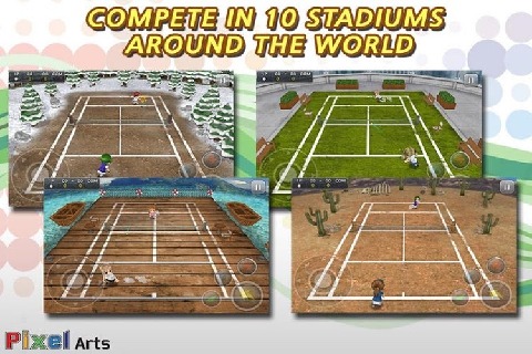 3D网球 专业 截图1