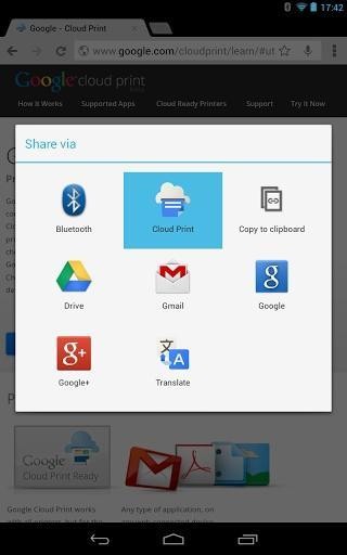 谷歌云打印手機版 1