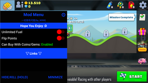 登山越野竞速内置菜单 截图2