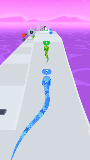 贪吃蛇赛跑 截图5