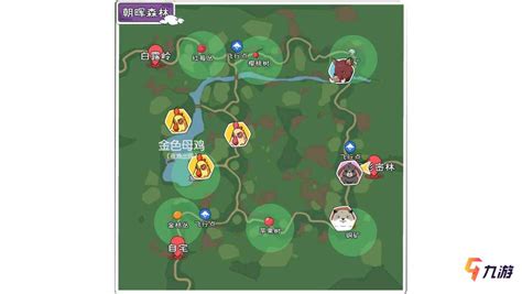 《小森生活》月影密林资源分布图在哪里可以找到? 3