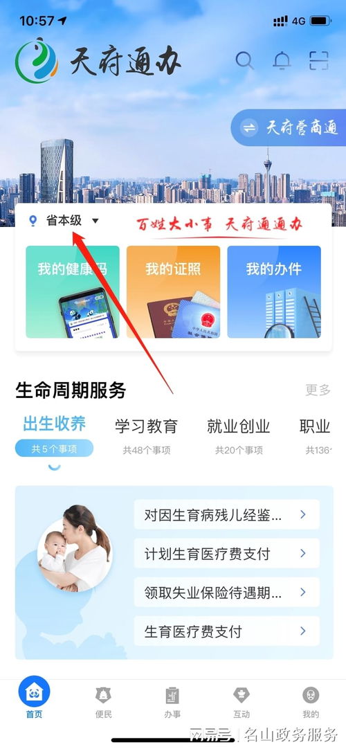 《天府通办》一键解锁个人信息查看秘籍 1