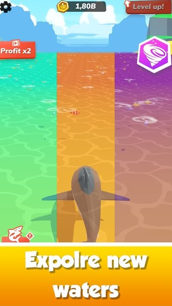 空闲鲨鱼世界游戏 1