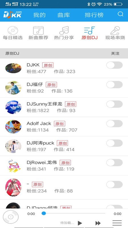 DJKK音乐 截图2