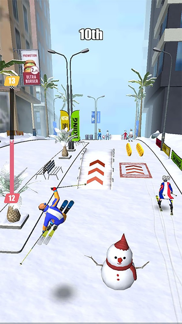 极限滑雪竞赛3D 截图3