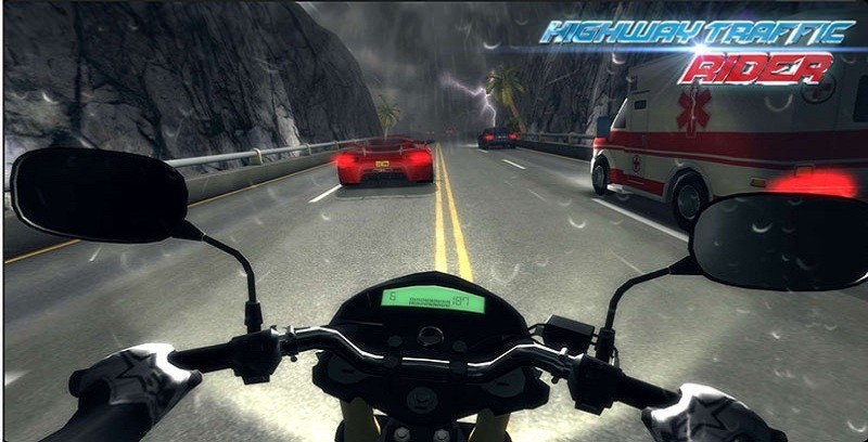 真实模拟公路摩托游戏 1