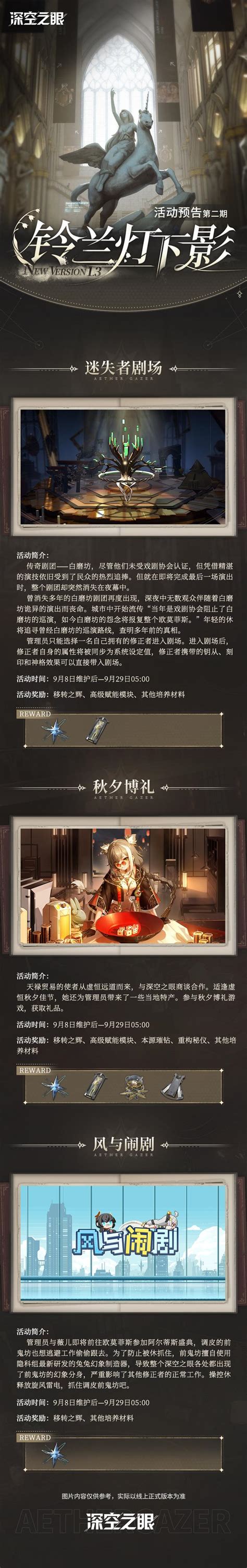 《深空之眼》3.10版本「影杀」乐园特别活动有哪些内容？ 1