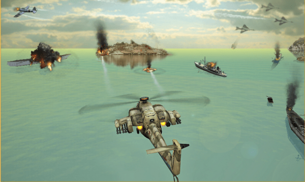 模拟直升飞机大战 截图4