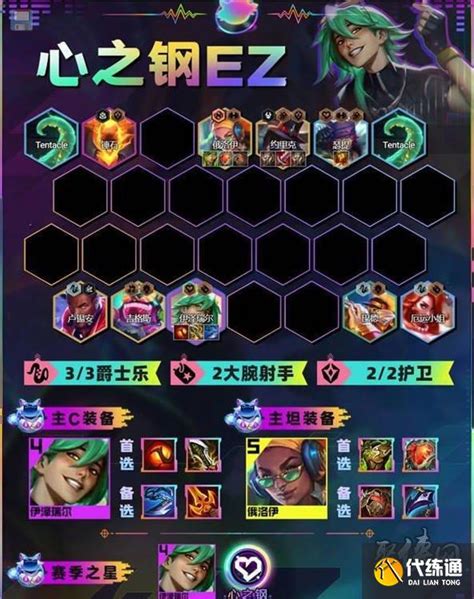 《云顶之弈手游》中心之钢EZ阵容应该如何搭配装备？ 3