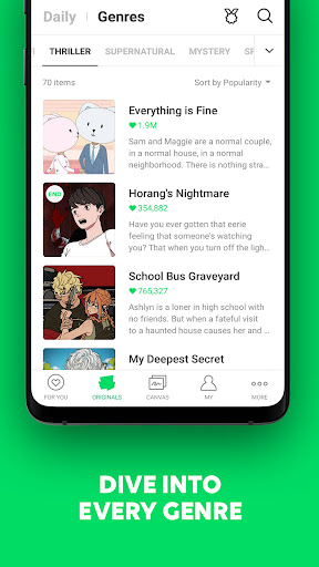 webtoon 国际版 截图3