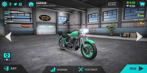 极限摩托车模拟器游戏 截图2