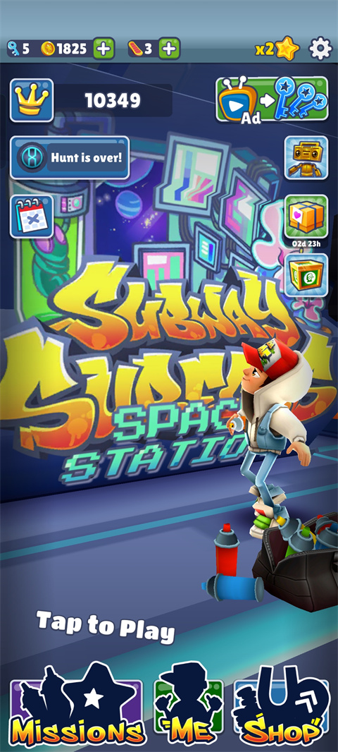 地铁跑酷空间站无限内购 截图5