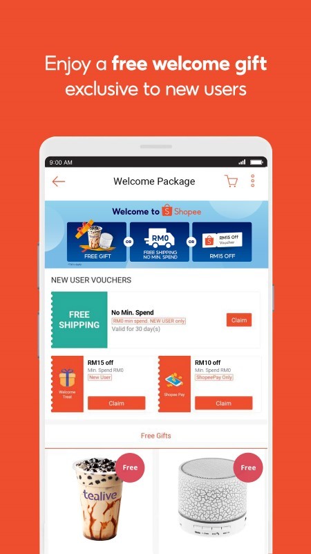 shopee巴西站点app 截图3