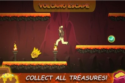 火山逃生游戏 截图3