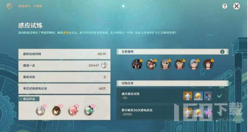 《原神》4.2版本:感应试炼顶尖阵容搭配策略揭秘 4