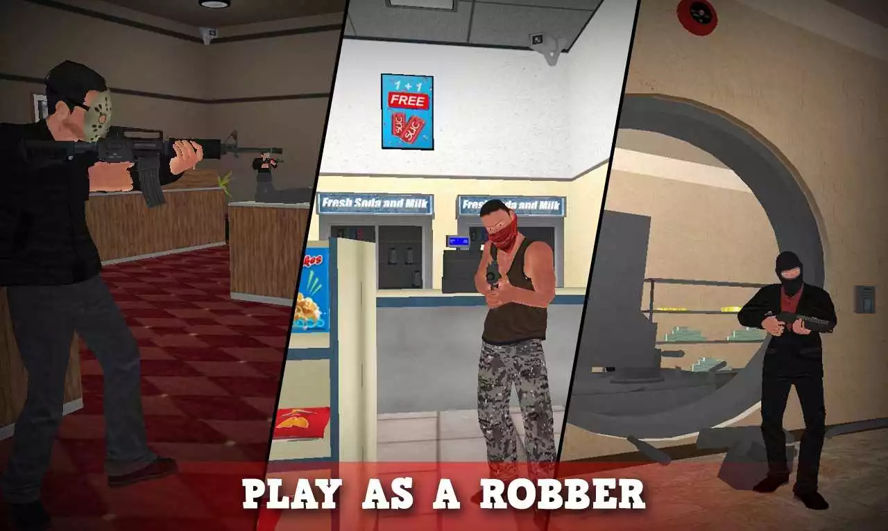 警察vs小偷模拟器 1