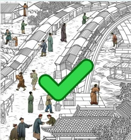 《文字找茬大师》桥上集市挑战：速通攻略，轻松找出22个人！ 2