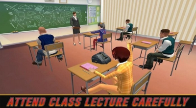 高校男生生活模拟游戏 截图3
