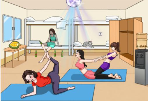 《<文字来找茬>游戏80年代宿舍关卡全通攻略》 2