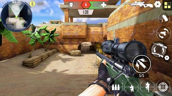 反恐突击队枪战射击手机版 截图3