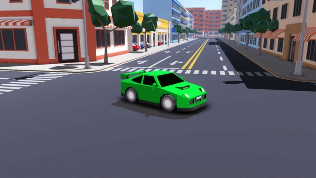 3D环岛赛车 截图2