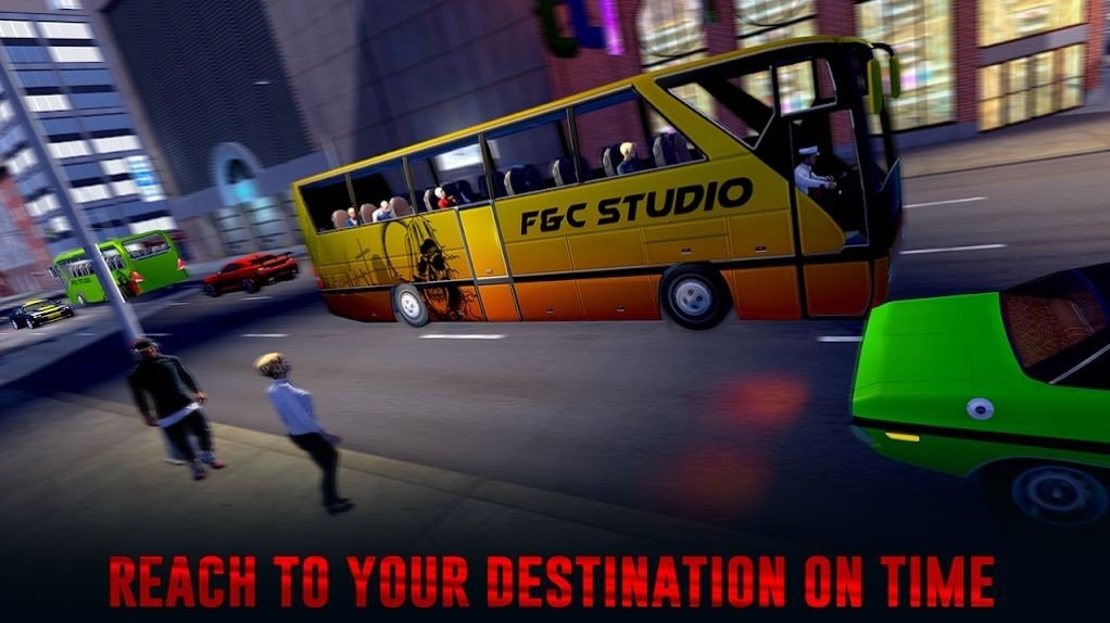 城市公交车乘客模拟器游戏 截图2