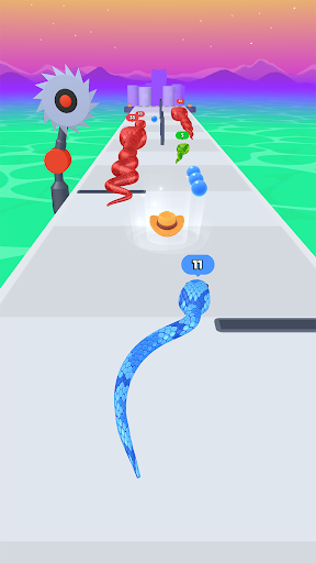 贪吃蛇赛跑 截图4