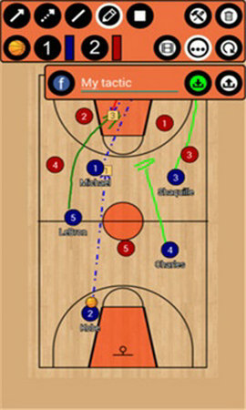 篮球战术板安卓版 1