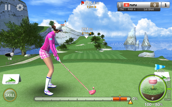 精湛的高尔夫游戏 截图2