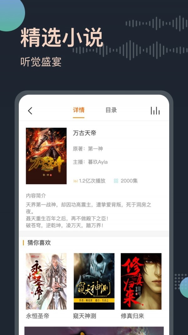 免费听书王app 截图2