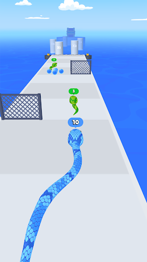 贪吃蛇赛跑 截图3