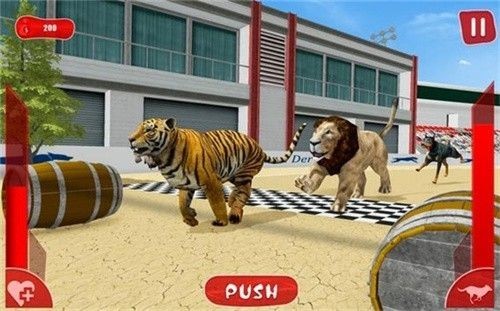 狮子赛跑3D 截图2