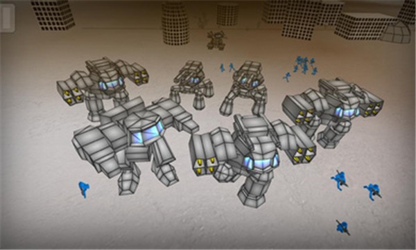 火柴人机械机器人战斗模拟器 截图2