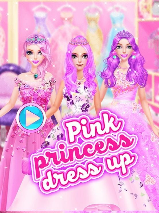 粉红公主装扮女孩 截图2