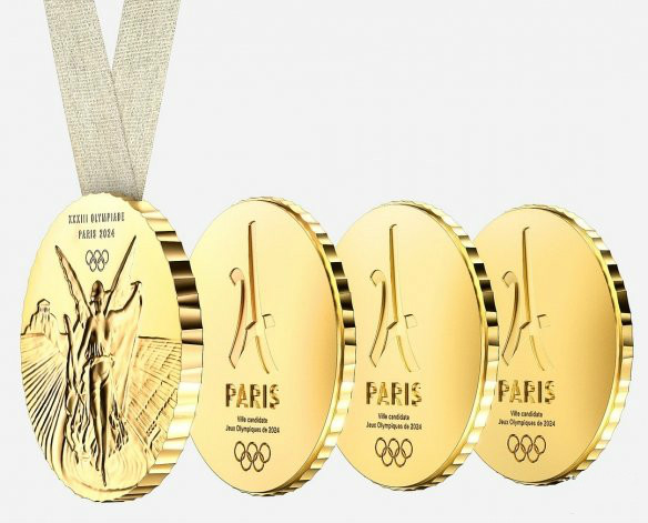 巴黎奥运会奖牌可拆成四块是怎么回事-2024巴黎奥运会奖牌设计介绍 2