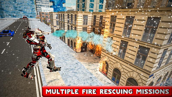消防机器人紧急救援 1