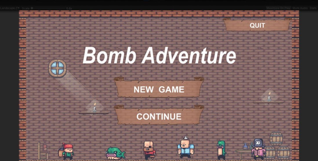 炸弹冒险游戏 截图3