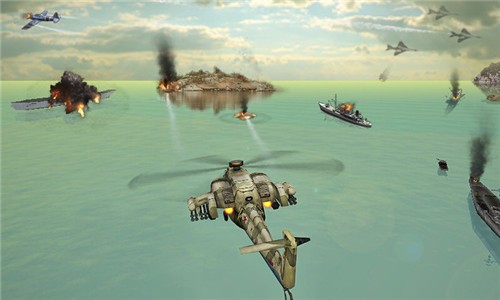 直升机空袭游戏 截图3