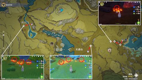 《原神》中烈焰花的炽热秘境：详尽位置指南 3