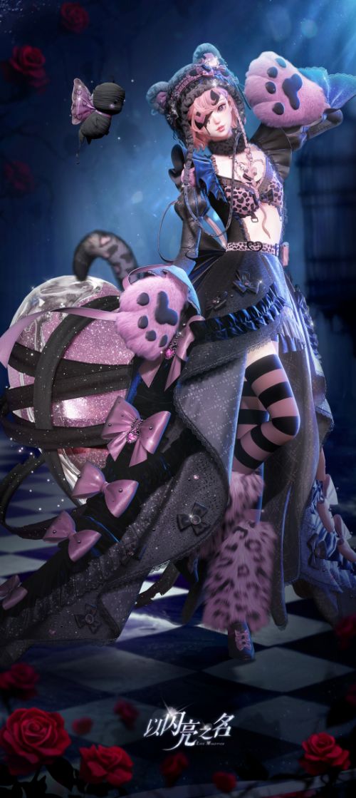 《以闪亮之名》：绝美玫瑰蝶舞捏脸数据ID大揭秘 2