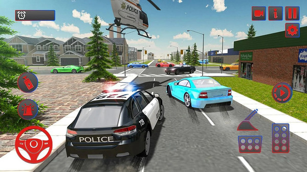 警车模拟器追缉游戏 1