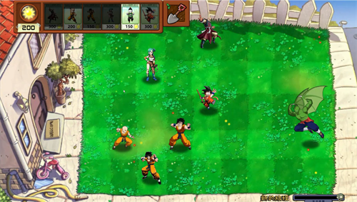 植物大战僵尸龙珠版 1