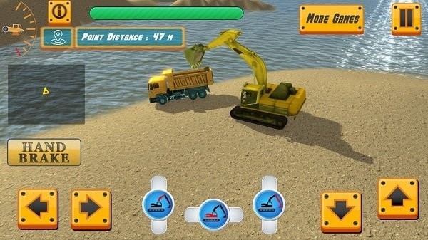 河道挖掘机模拟器 1