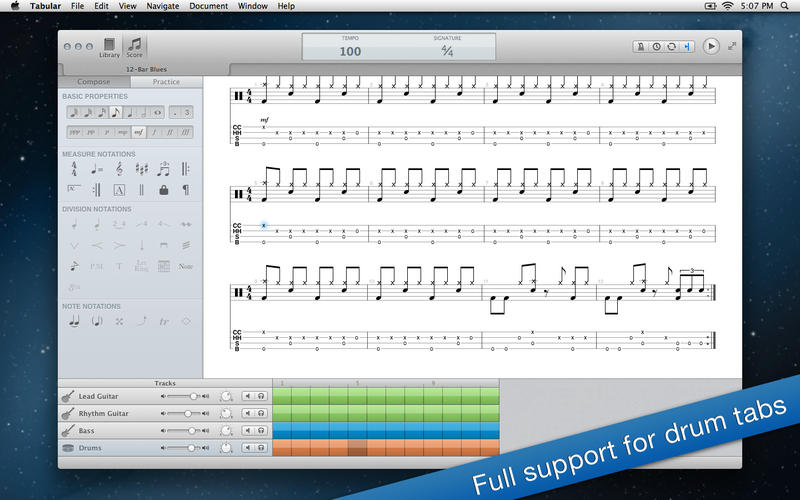 曲谱编辑器TabularMac版 截图5