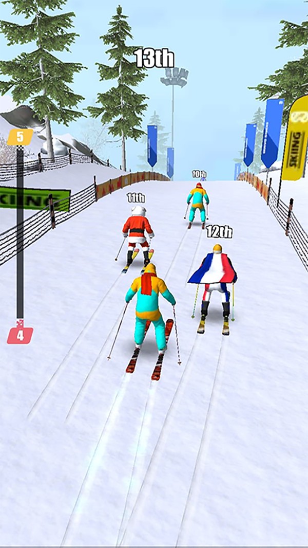 极限滑雪竞赛3D 截图1