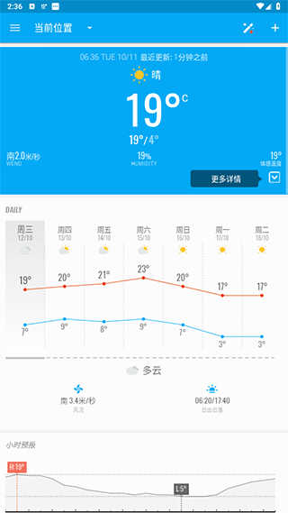 琥珀天气app正版 截图4