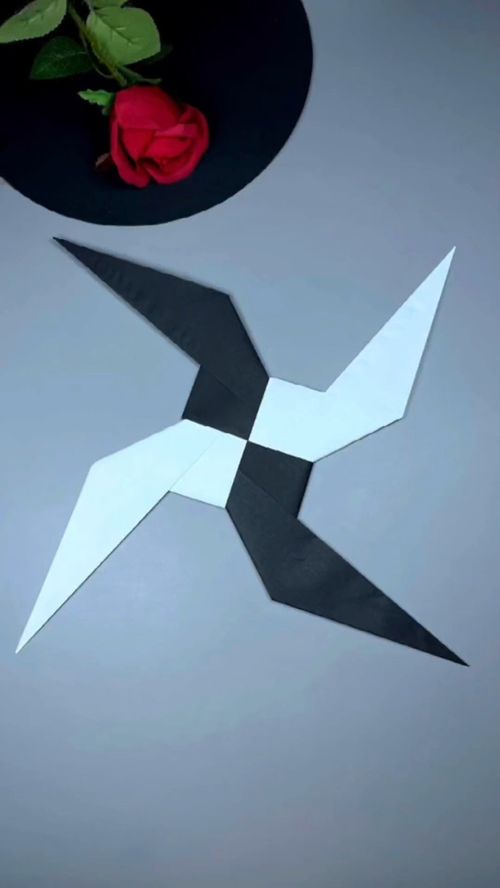 创意儿童手工:趣味折纸飞镖教程 1