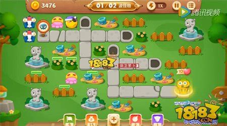 《保卫萝卜3》公园第58关无伤通关策略详解 5